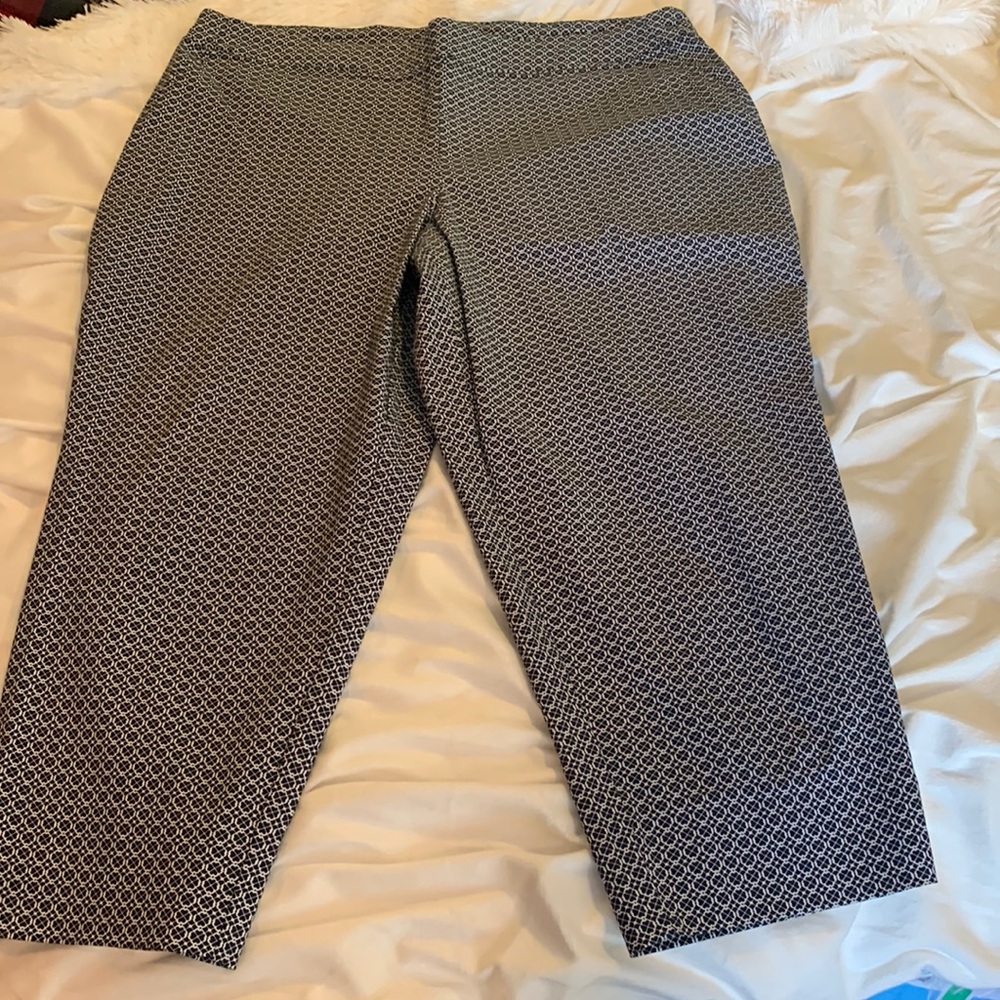Black white 20w pants